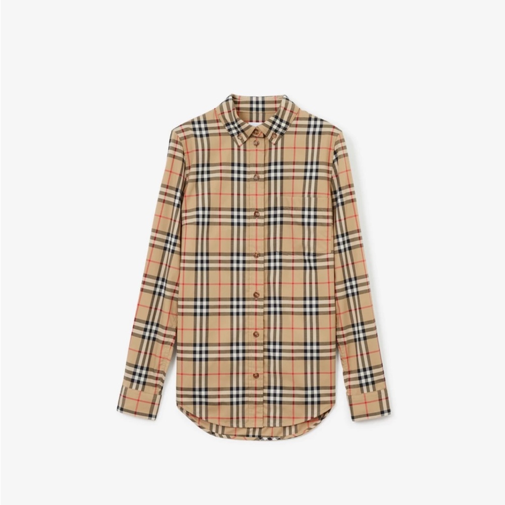 Burberry button down shirt